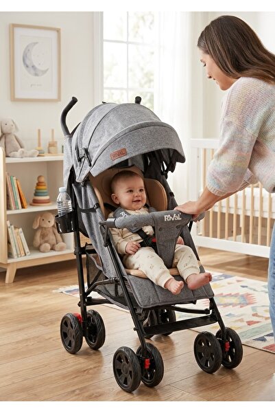 Eniyisiannesi Bebeciden Siyah Konfor Tam Yatar Baston Bebek Arabası – Şıklık ...