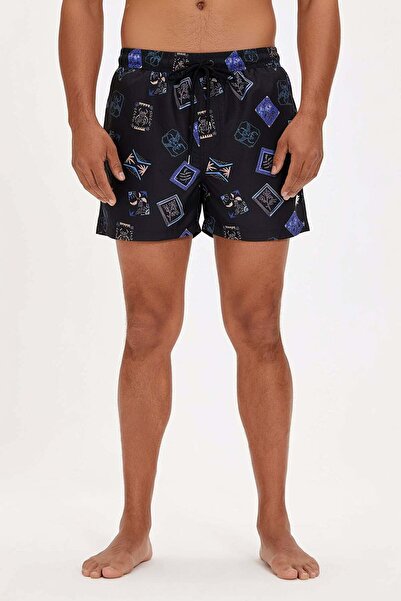 Bad Bear Africa trip black men's swim shorts