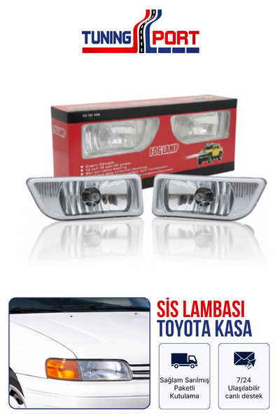TuningPort Toyota Corolla Efsane Kasa Sis Farı Beyaz