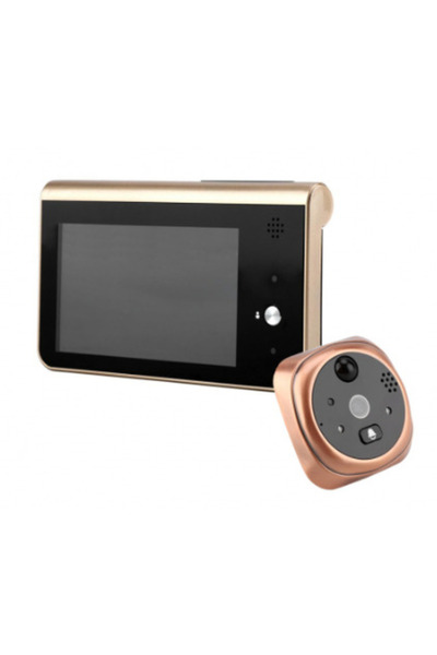 Tai Sonerie video inteligentă cu ecran de 4,3 inch, lentile de 1,7 mm, micro USB