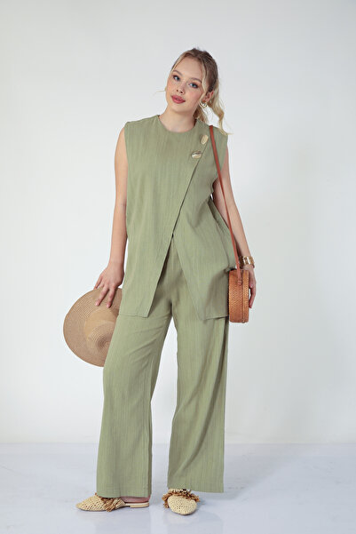 Suede Style 5856 - Stylish, Comfortable, Fine Woven Fabric, Cotton-Linen Look...