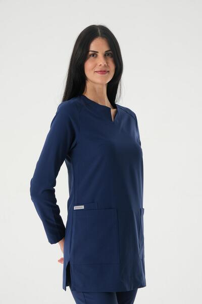 almesta Premium PERLA926U-PERLA926A Kadın Cerrahi Takım - Lacivert