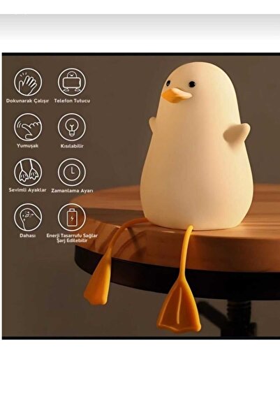 AYIŞIĞI KİTAP KIRTASİYE DAĞITIM ÇOCUK ODASI SİLİKON ÖRDEKLİ GECE LAMBASI&LED ...