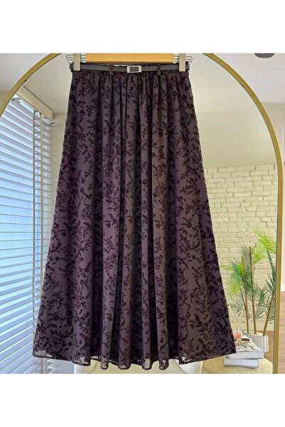 Kağanbutik Kemerli Tül Etek