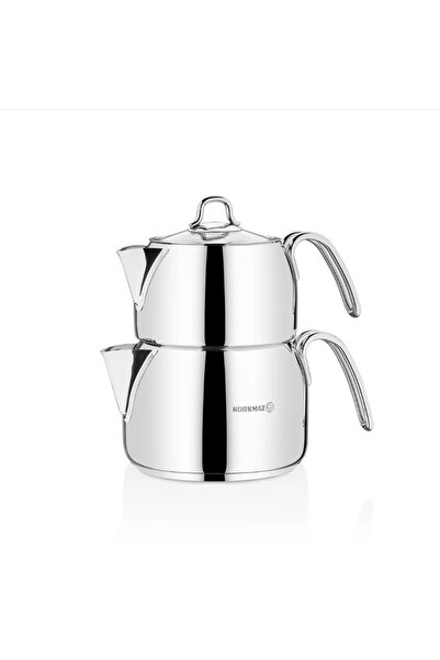 KORKMAZ Perla Maxi Teapot Set 2 lt