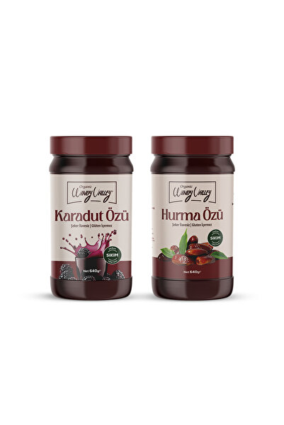 Organic Windy Valley Organik Hurma Özü & Karadut Özü Seti