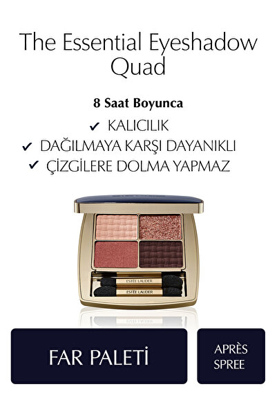 Estee Lauder The Essential Eyeshadow Quad Far Paleti - Renk: Après Spree