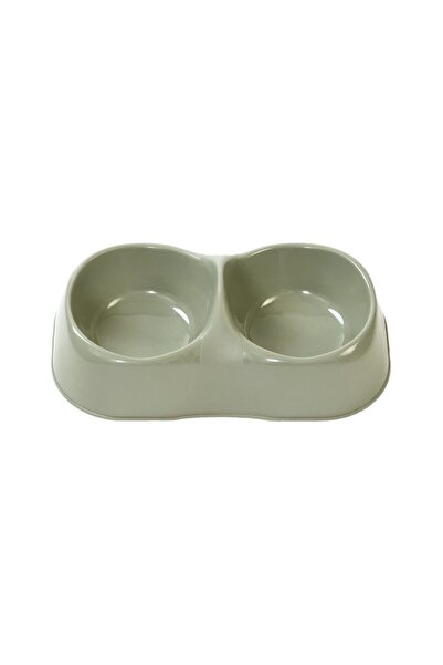 Mps PLASTIC BOWL FOR DOGS AND CATS MAYA DOUBLE M LIGHT GREEN