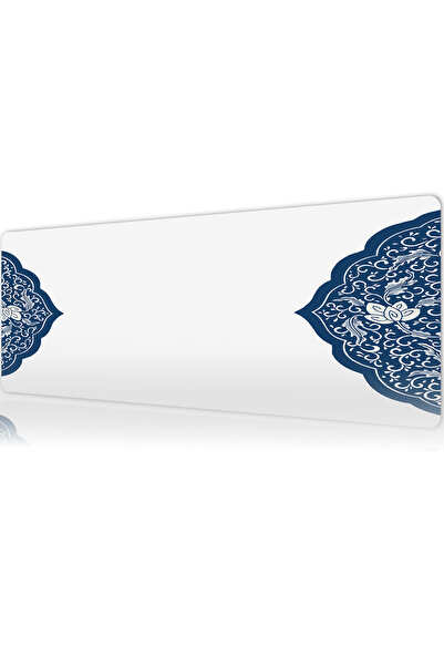 urzuva Halı Desenleri Imperial Blue Gaming Oyuncu XL Mouse Pad Mousepad 70x30...