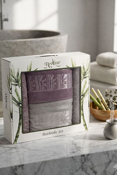 Constanza Exclusive Πετσέτες μπάνιου Celine με σχέδια από μπαμπού, σετ 4 τεμα...