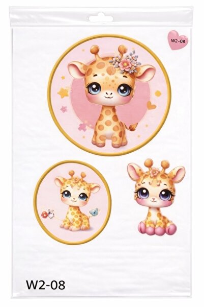 OEM Set of decorative wall stickers for children's rooms - 3D stickers for ba...