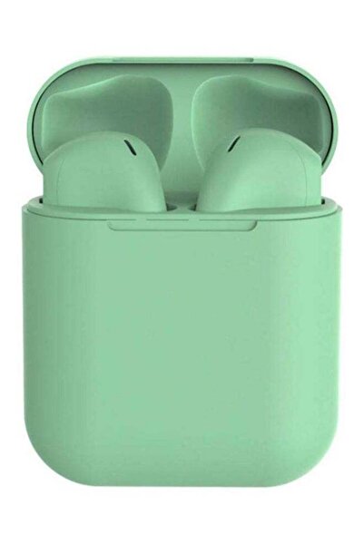 Generic Bluetooth Wireless In-Ear Earbuds With Microphone Green