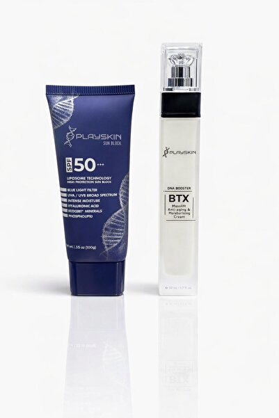PLAYSKIN Yüz Güneş Kremi Seti 2'li 50+Spf