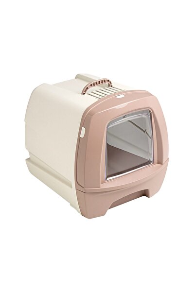 Mps CAT LITTER BOX RETRO 80'S MARSALA 50x40x42(h)cm