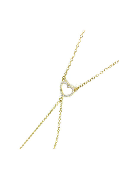 Güler Yüzlü Silver Xuping Heart Shahmeran - Golden Yellow