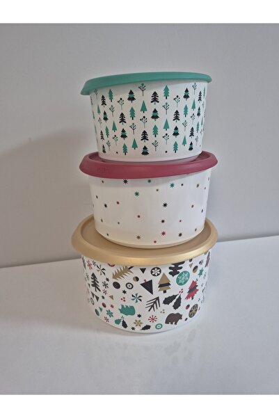 Tupperware Polar Star 3-Pack Storage Container