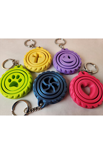 Lades Gyroscopic Keychain