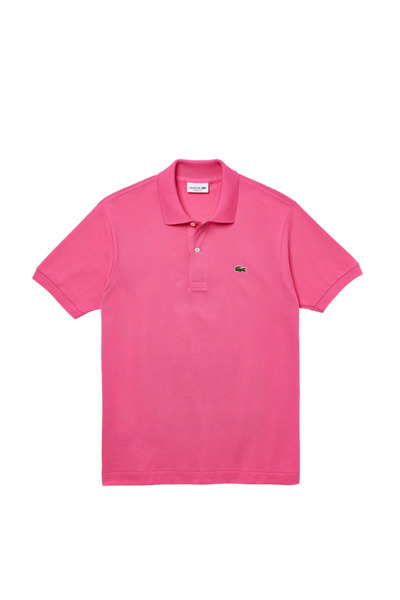 Lacoste Men's Classic Fit Pink Polo T-Shirt L1212.Pqs