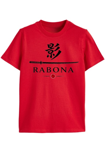 Rabona Fashion شادو بليد - تي شيرت للأطفال مطبوع عليه رابونا ساموراي