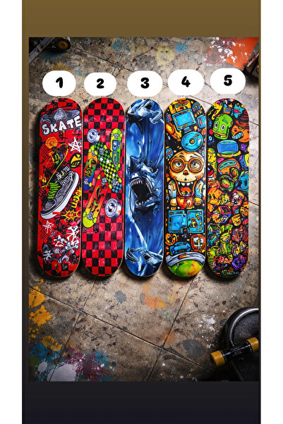 ydn Desenli Kaykay Orta Boy 60x15 cm