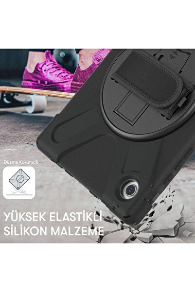 mrkon حافظة DEPO لجهاز iPad Pro 12.9 (2020) غطاء تابلت رائع - أسود 6985447