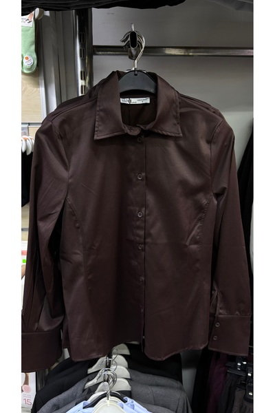 KAROL Slim fit belden oturtmalı Likralı DAR Gömlek