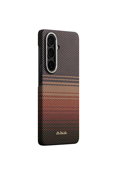 PITAKA Υπερελαφριά θήκη MagSafe από αραμίδιο για Samsung Galaxy S26, πορτοκαλί