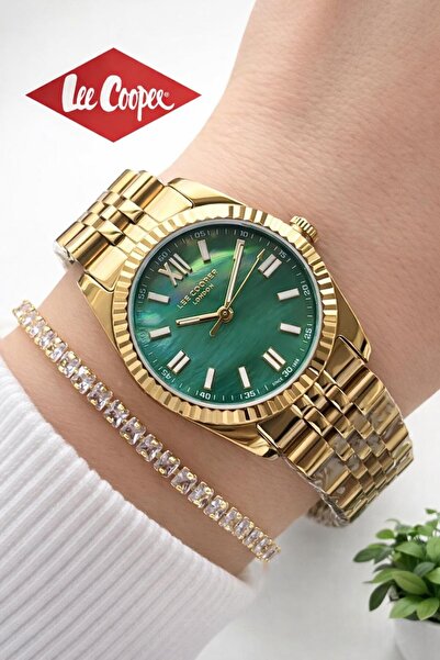 Lee Cooper Steel Cord Strap 3 Atm Water Resistant 2 Year Warranty Women's Wri...