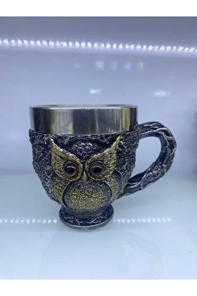 Skygo Ieg ™   Owl Steel Mug Cup Code 6931 Nvdn-Rsirg3465