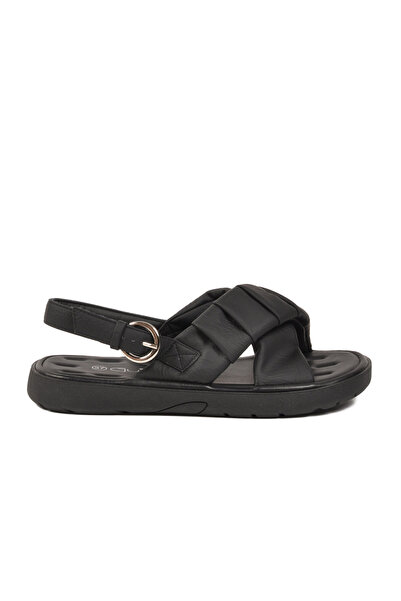 Guja Black Strappy Lightweight Soft Sole Women's Sandals 26Y461 g