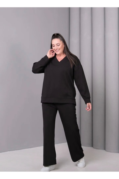 CAFCAF V-Neck Premium Tracksuit Set