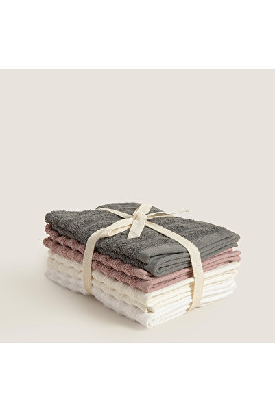 Chakra Набір хвилястих рушників для рук, 100% бавовна, 8 предметів, 30x40 см