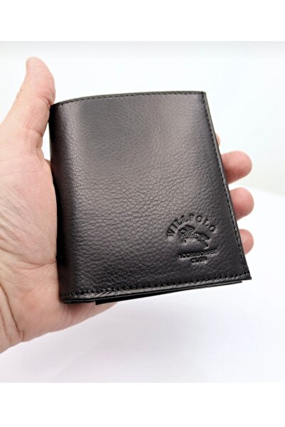 My Easy Shop Genuine Leather Willpolo Men's Wallet Card Holder 11.5*9 cm