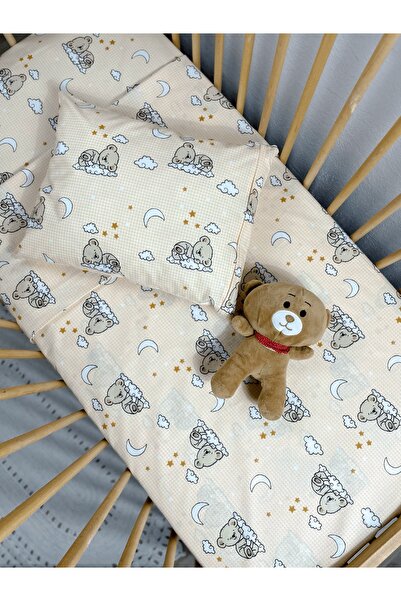 Ozz Baby Baby 100% Cotton Elastic Sheet Park Mattress (70X120X15)(60X110X20) ...