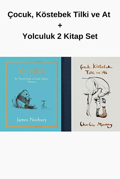 Epsilon Yayınevi Çocuk, Köstebek Tilki ve At + Yolculuk 2 Kitap Set