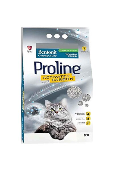 Proline Proline Aktif Karbonlu Kedi Kumu 10 Lt