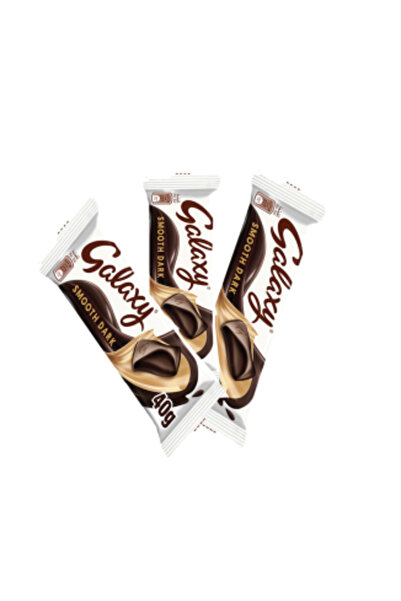 Galaxy عرض خاص: 3 قطع شوكولاتة داكنة ناعمة 40 جرام