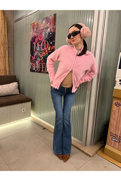 Messy Girls Τζιν με χαμηλή μέση γραμμή και vintage εφέ – Στυλ Y2K K