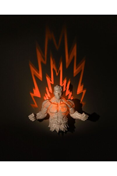 perim3d Kablosuz Şarjlı LED Duvar Lambası | Aplik, Gaming Oda Dekoru, Anime S...