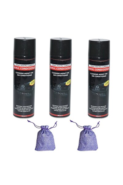 OEM Set 3 buc Spray curatare/igienizare sistem aer conditionat,500ml,utilaje ...