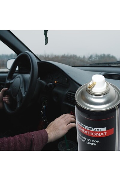 OEM Set 3 buc Spray curatare/igienizare sistem aer conditionat,500ml,utilaje agricole,+2 buc sac lavanda