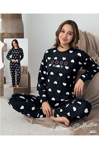 Modella Life Women's Seasonal Collared Buttoned Sofia Pajama Set