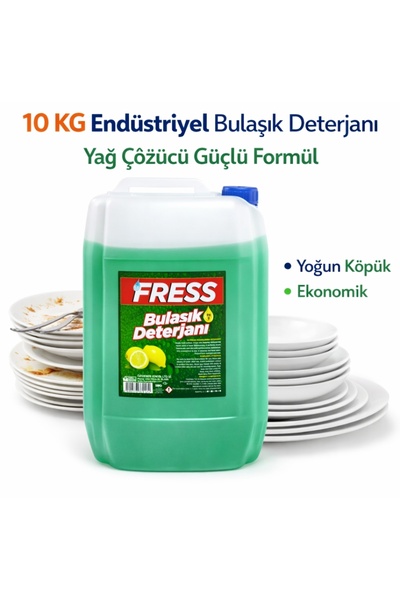 Fressh 10 kg Endüstriyel Bulaşık Deterjanı