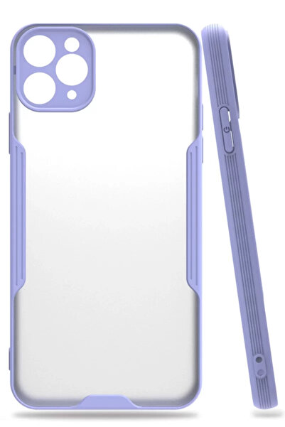 Beta Moda Hub نيوفيس حافظة آيفون 11 برو ماكس سيليكون بلاتينيوم - أرجواني