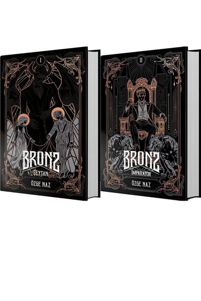 Guardian Kitap Bronz 1 Şeytan Ciltli ve Bronz 2 İmparator Ciltli (Özge Naz) 2...