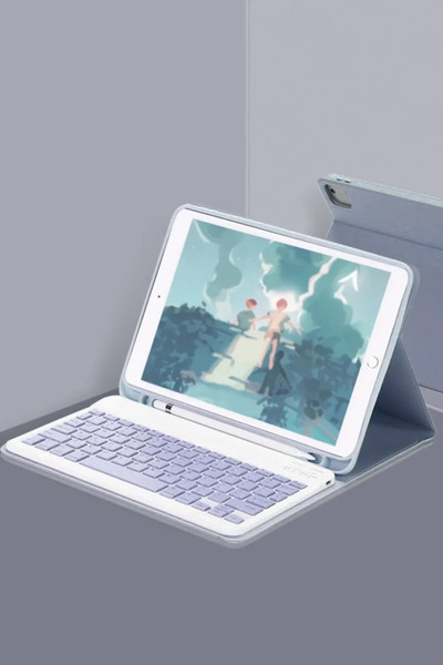 Beta Moda Hub حافظة نيو فيس لجهاز ايباد اير 11 (2024) KC01 حافظة تابلت مع لوح...