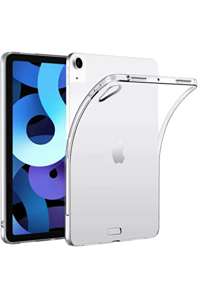 Beta Moda Hub حافظة نيو فيس لجهاز ايباد اير 5 (2022) من السيليكون الشفاف