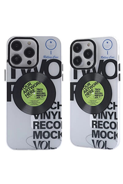 Beta Moda Hub حافظة Newface لهاتف آيفون 14 برو، غطاء مزخرف مغناطيسي آبولو - آ...