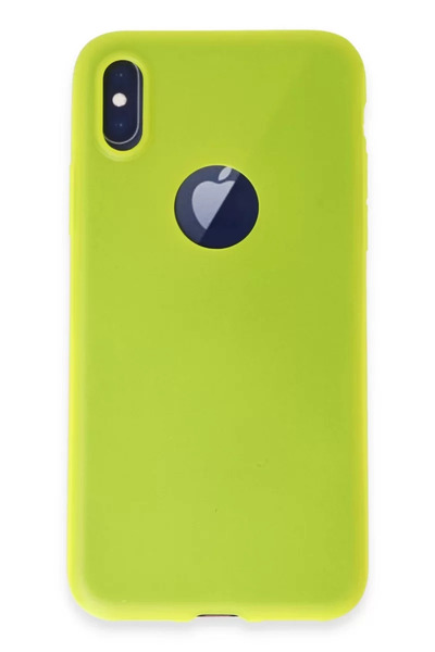 ZEMİRA HOME Newface iPhone X Case First Silicone - Bright Yellow