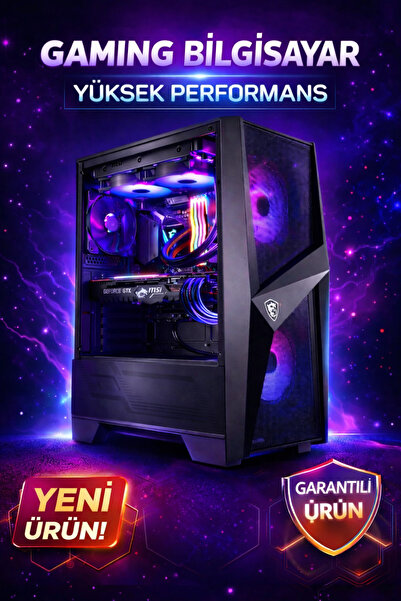 MSI MAG FORGE 100R RGB GAMİNG PRO | RYZEN 7 5700X–NVİDİA RTX 5080-16GB RAM-1T...